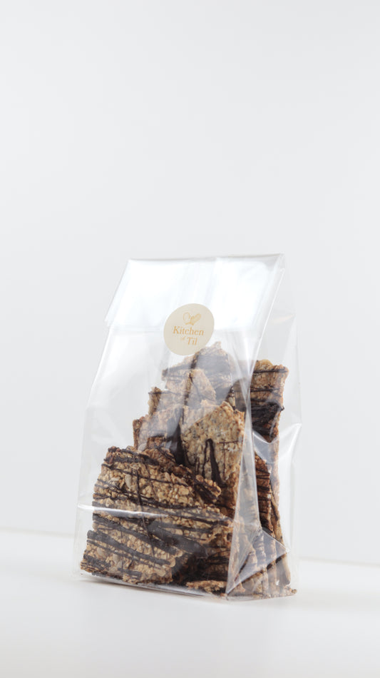 Chocolate  & Sea salt crackers