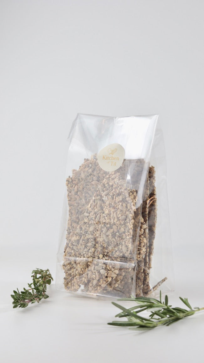 Granola crackers Provençaals