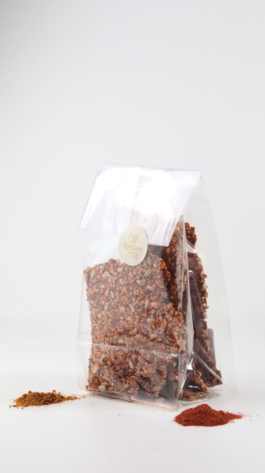 Granola Crackers Paprika Curry