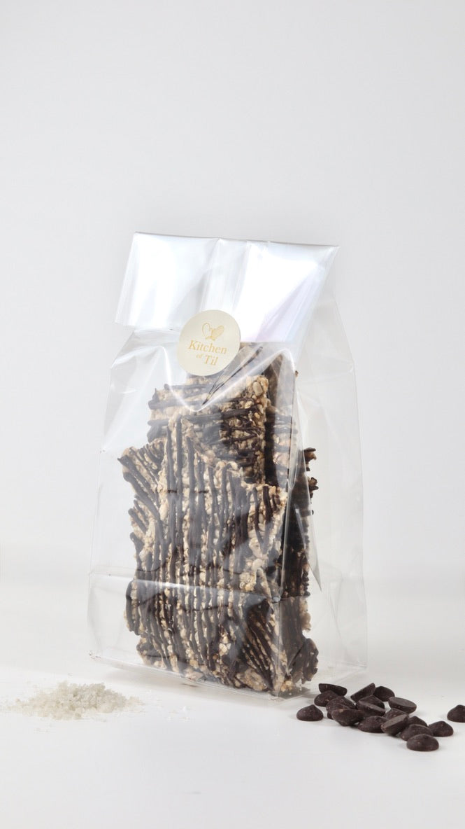 Chocolate  & Sea salt crackers